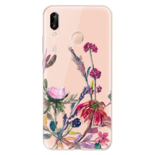 Odolné silikonové pouzdro iSaprio - Herbs 02 - Huawei P20 Lite