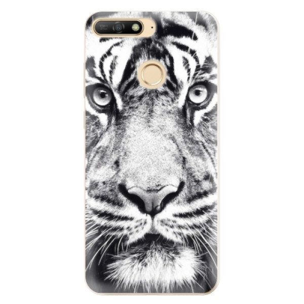 Odolné silikonové pouzdro iSaprio - Tiger Face - Huawei Y6 Prime 2018