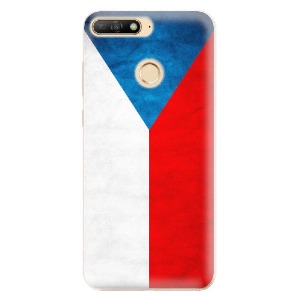 Odolné silikonové pouzdro iSaprio - Czech Flag - Huawei Y6 Prime 2018