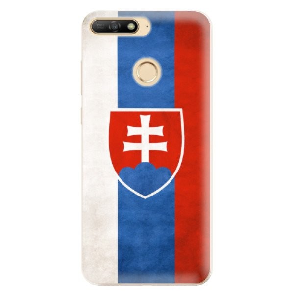 Odolné silikonové pouzdro iSaprio - Slovakia Flag - Huawei Y6 Prime 2018