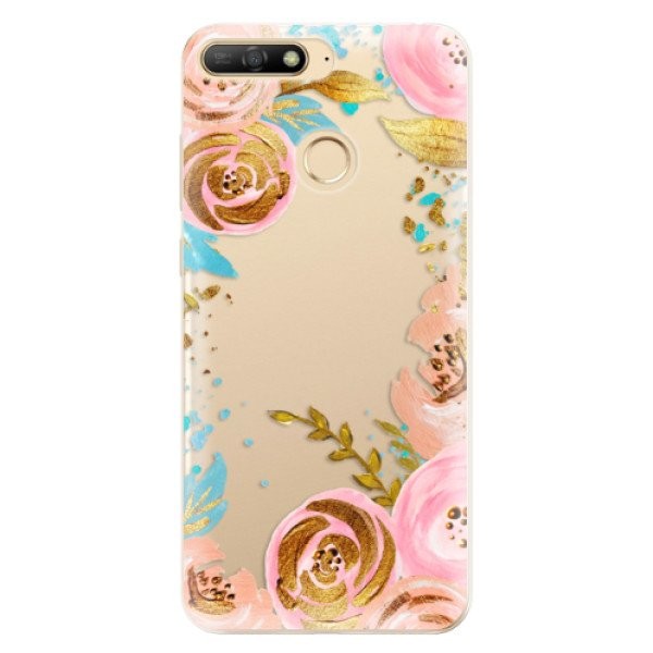 Odolné silikonové pouzdro iSaprio - Golden Youth - Huawei Y6 Prime 2018