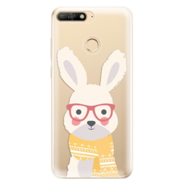 Odolné silikonové pouzdro iSaprio - Smart Rabbit - Huawei Y6 Prime 2018