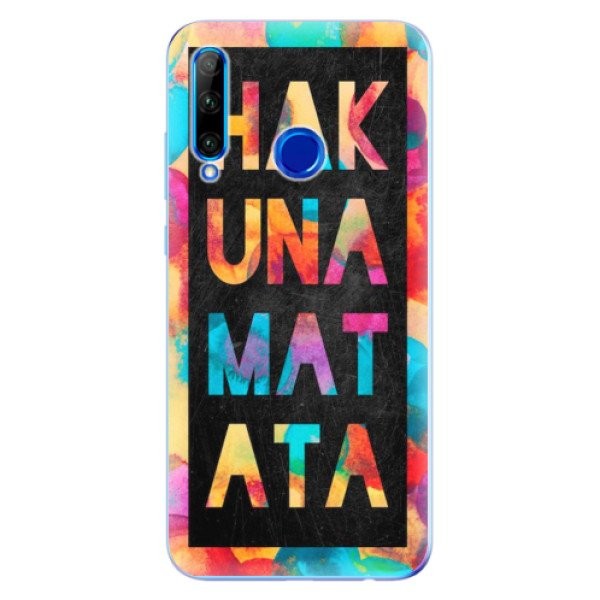 Odolné silikonové pouzdro iSaprio - Hakuna Matata 01 - Huawei Honor 20 Lite