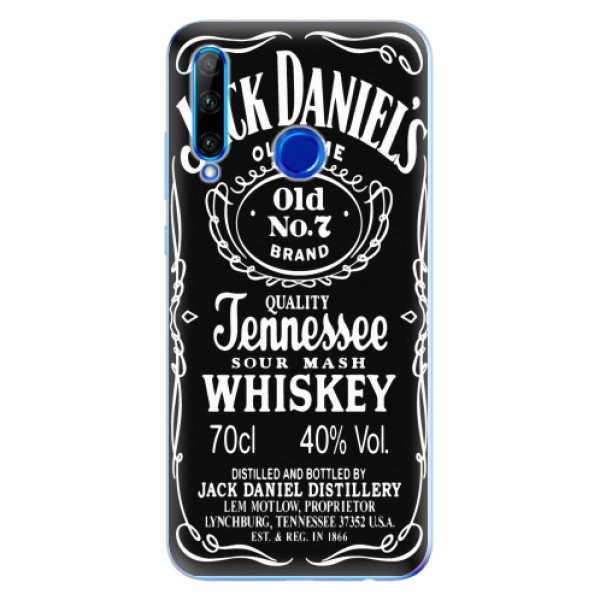 Odolné silikonové pouzdro iSaprio - Jack Daniels - Huawei Honor 20 Lite