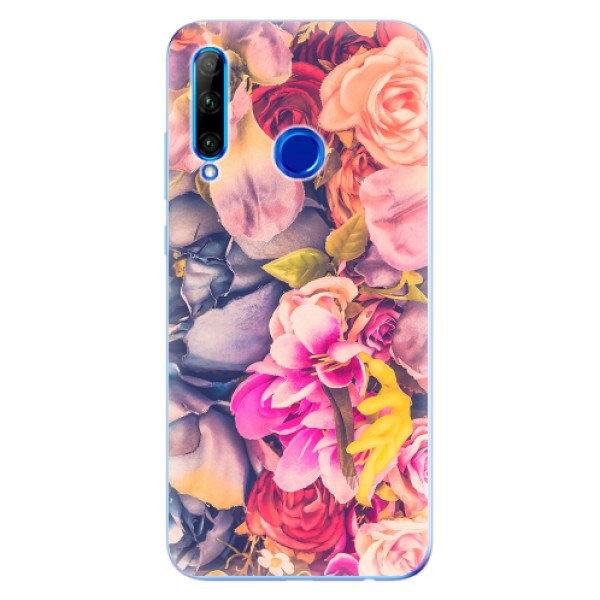 Odolné silikonové pouzdro iSaprio - Beauty Flowers - Huawei Honor 20 Lite