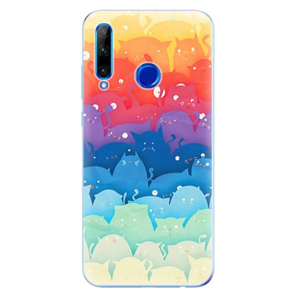 Odolné silikonové pouzdro iSaprio - Cats World - Huawei Honor 20 Lite