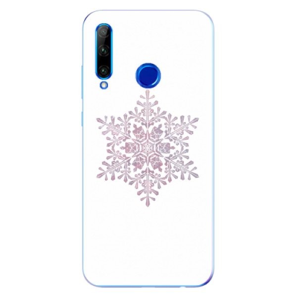 Odolné silikonové pouzdro iSaprio - Snow Flake - Huawei Honor 20 Lite