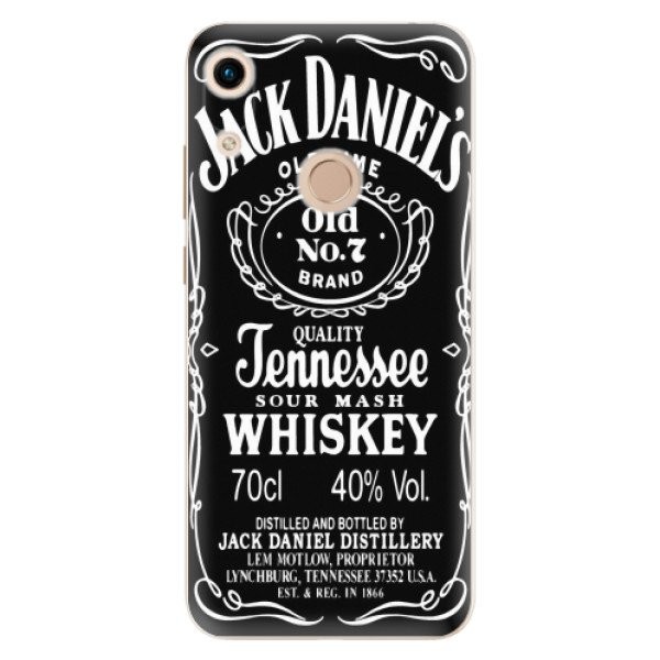 Odolné silikonové pouzdro iSaprio - Jack Daniels - Huawei Honor 8A