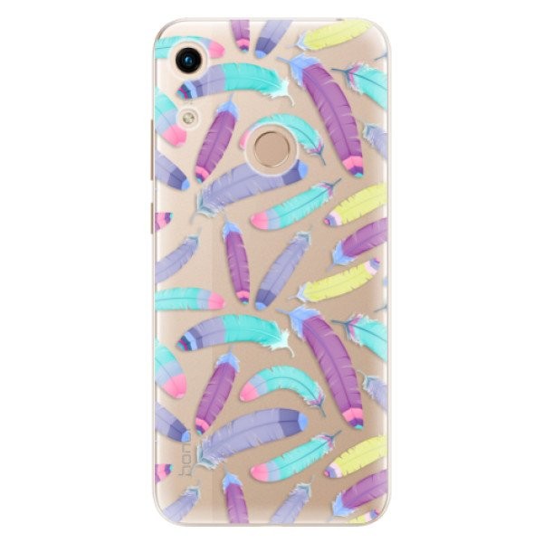 Odolné silikonové pouzdro iSaprio - Feather Pattern 01 - Huawei Honor 8A