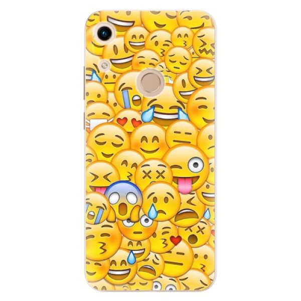 Odolné silikonové pouzdro iSaprio - Emoji - Huawei Honor 8A