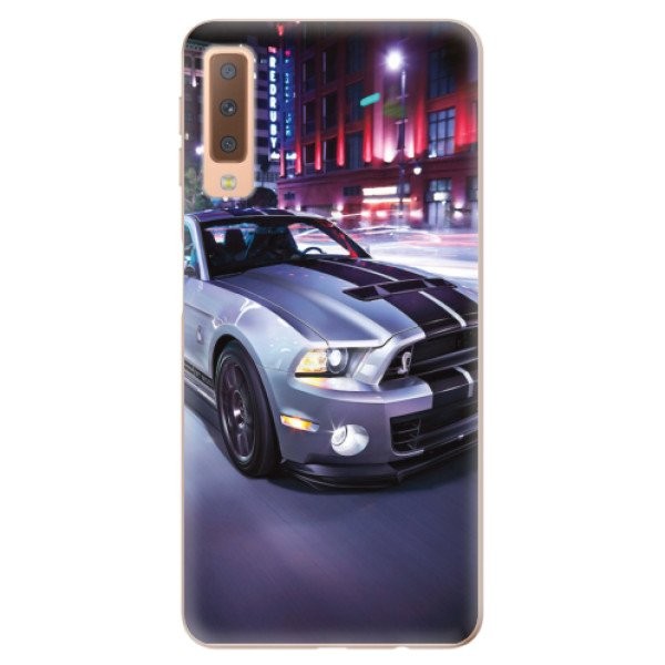 Odolné silikonové pouzdro iSaprio - Mustang - Samsung Galaxy A7 (2018)