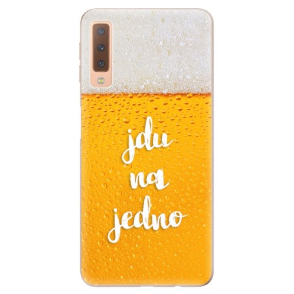 Odolné silikonové pouzdro iSaprio - Jdu na jedno - Samsung Galaxy A7 (2018)