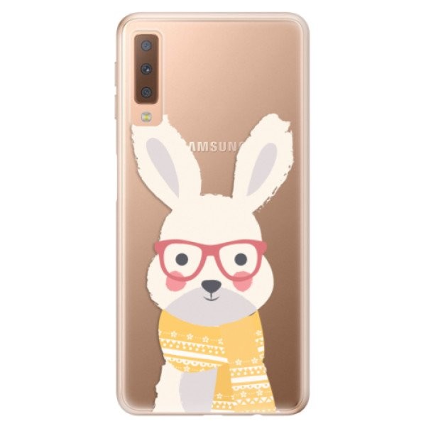 Odolné silikonové pouzdro iSaprio - Smart Rabbit - Samsung Galaxy A7 (2018)