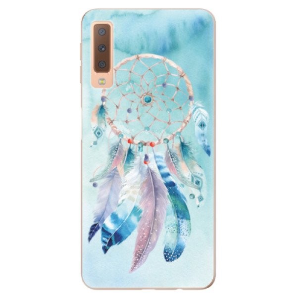 Odolné silikonové pouzdro iSaprio - Dreamcatcher Watercolor - Samsung Galaxy A7 (2018)