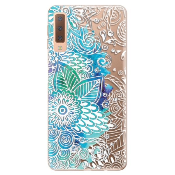 Odolné silikonové pouzdro iSaprio - Lace 03 - Samsung Galaxy A7 (2018)