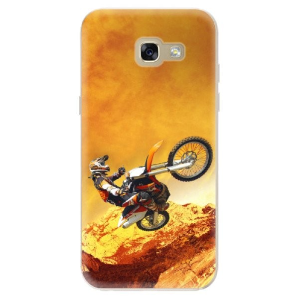 Odolné silikonové pouzdro iSaprio - Motocross - Samsung Galaxy A5 2017
