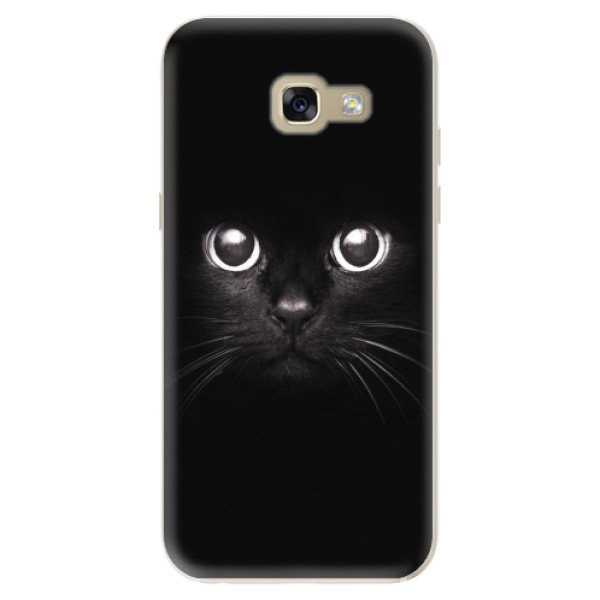 Odolné silikonové pouzdro iSaprio - Black Cat - Samsung Galaxy A5 2017