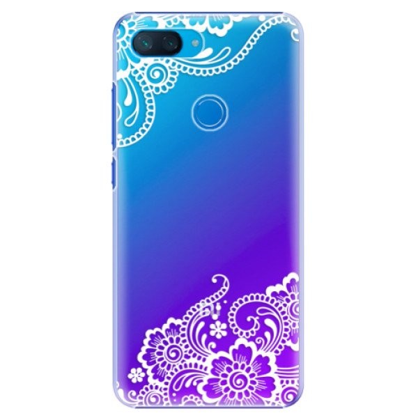 Plastové pouzdro iSaprio - White Lace 02 - Xiaomi Mi 8 Lite