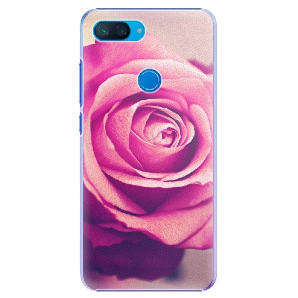 Plastové pouzdro iSaprio - Pink Rose - Xiaomi Mi 8 Lite