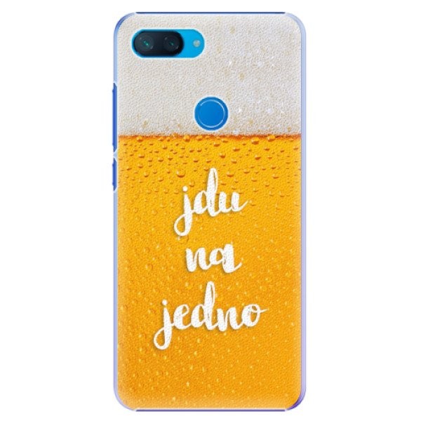 Plastové pouzdro iSaprio - Jdu na jedno - Xiaomi Mi 8 Lite