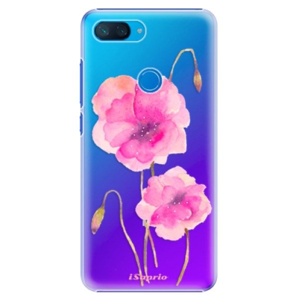 Plastové pouzdro iSaprio - Poppies 02 - Xiaomi Mi 8 Lite