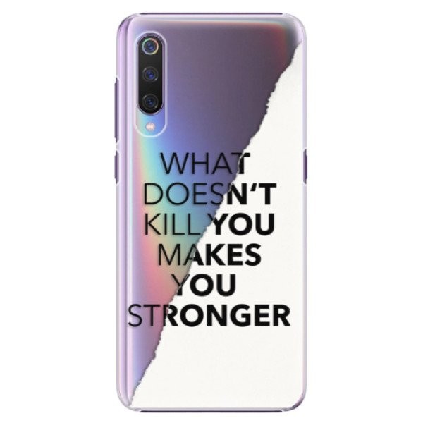 Plastové pouzdro iSaprio - Makes You Stronger - Xiaomi Mi 9