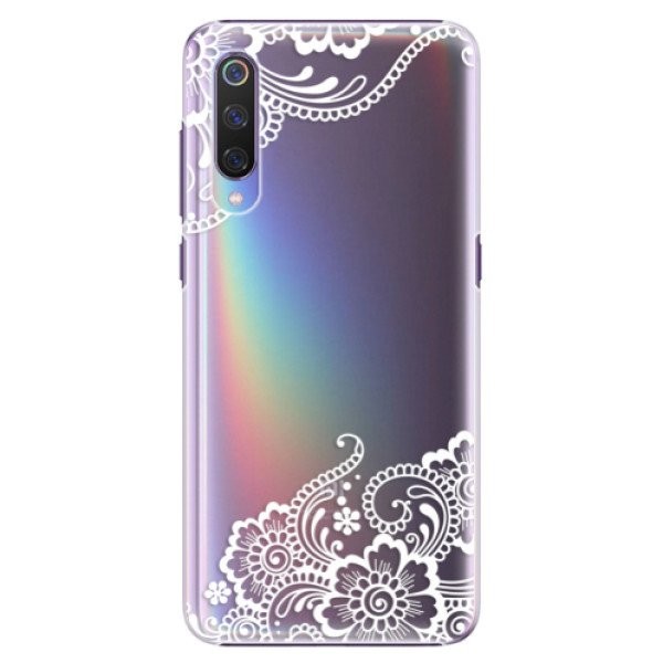 Plastové pouzdro iSaprio - White Lace 02 - Xiaomi Mi 9