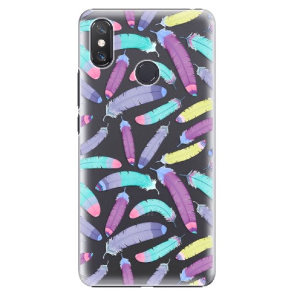 Plastové pouzdro iSaprio - Feather Pattern 01 - Xiaomi Mi Max 3