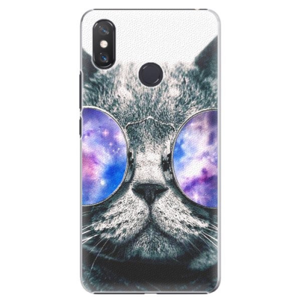 Plastové pouzdro iSaprio - Galaxy Cat - Xiaomi Mi Max 3