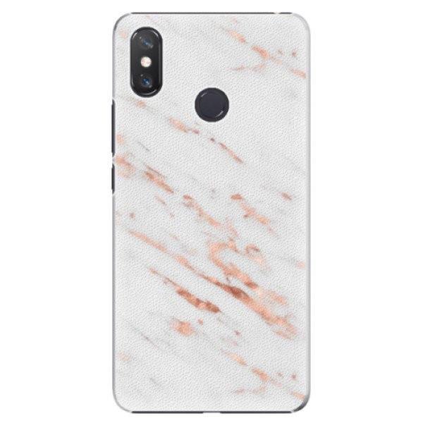 Plastové pouzdro iSaprio - Rose Gold Marble - Xiaomi Mi Max 3