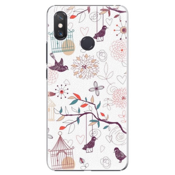 Plastové pouzdro iSaprio - Birds - Xiaomi Mi Max 3
