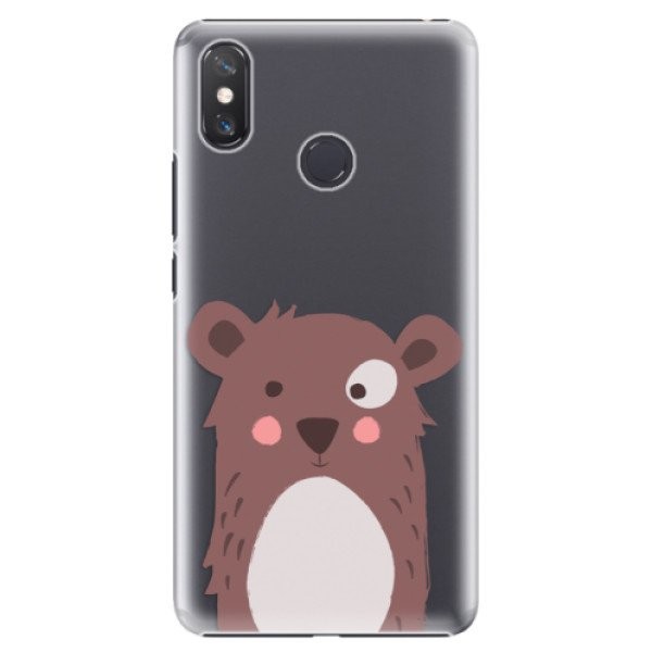 Plastové pouzdro iSaprio - Brown Bear - Xiaomi Mi Max 3
