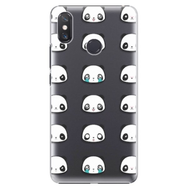 Plastové pouzdro iSaprio - Panda pattern 01 - Xiaomi Mi Max 3