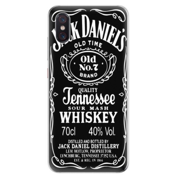 Odolné silikonové pouzdro iSaprio - Jack Daniels - Xiaomi Mi 8 Pro