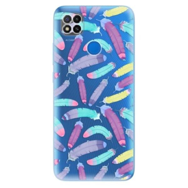 Odolné silikonové pouzdro iSaprio - Feather Pattern 01 - Xiaomi Redmi 9C
