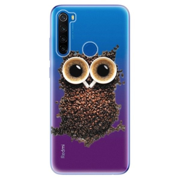 Odolné silikonové pouzdro iSaprio - Owl And Coffee - Xiaomi Redmi Note 8T