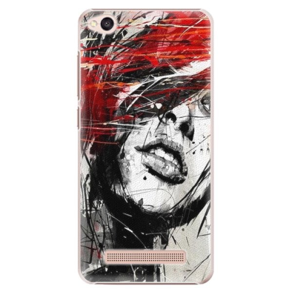 Plastové pouzdro iSaprio - Sketch Face - Xiaomi Redmi 4A