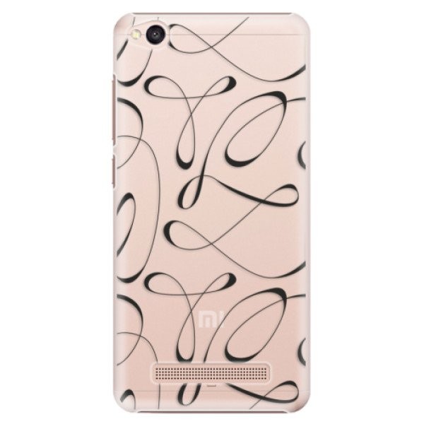 Plastové pouzdro iSaprio - Fancy - black - Xiaomi Redmi 4A