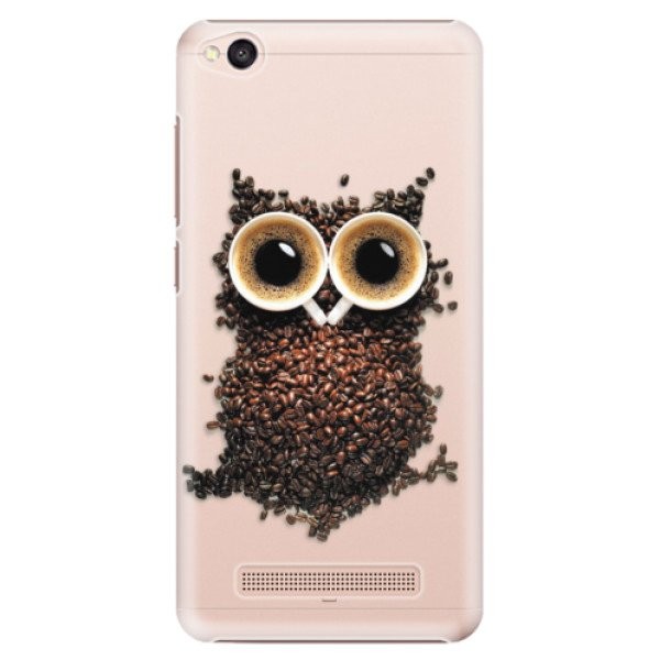 Plastové pouzdro iSaprio - Owl And Coffee - Xiaomi Redmi 4A