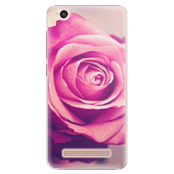 Plastové pouzdro iSaprio - Pink Rose - Xiaomi Redmi 4A