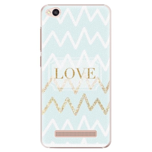 Plastové pouzdro iSaprio - GoldLove - Xiaomi Redmi 4A