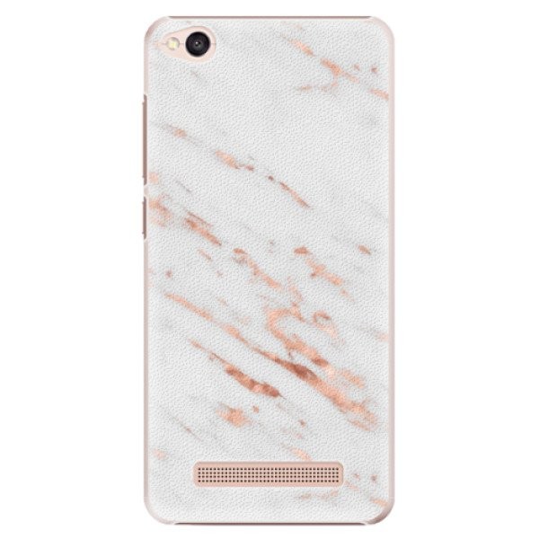 Plastové pouzdro iSaprio - Rose Gold Marble - Xiaomi Redmi 4A
