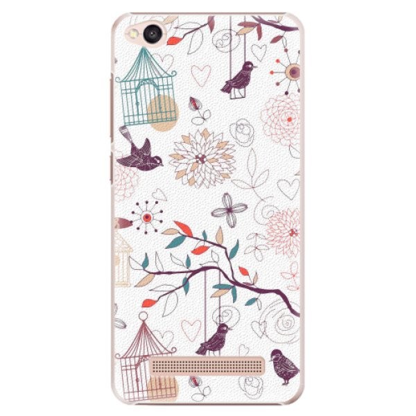 Plastové pouzdro iSaprio - Birds - Xiaomi Redmi 4A