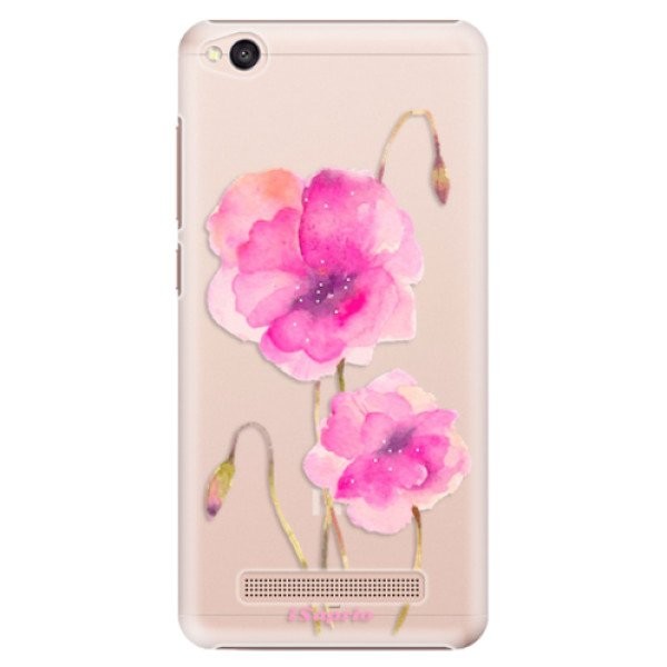 Plastové pouzdro iSaprio - Poppies 02 - Xiaomi Redmi 4A