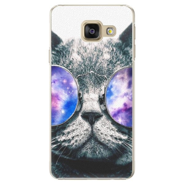 Plastové pouzdro iSaprio - Galaxy Cat - Samsung Galaxy A5 2016