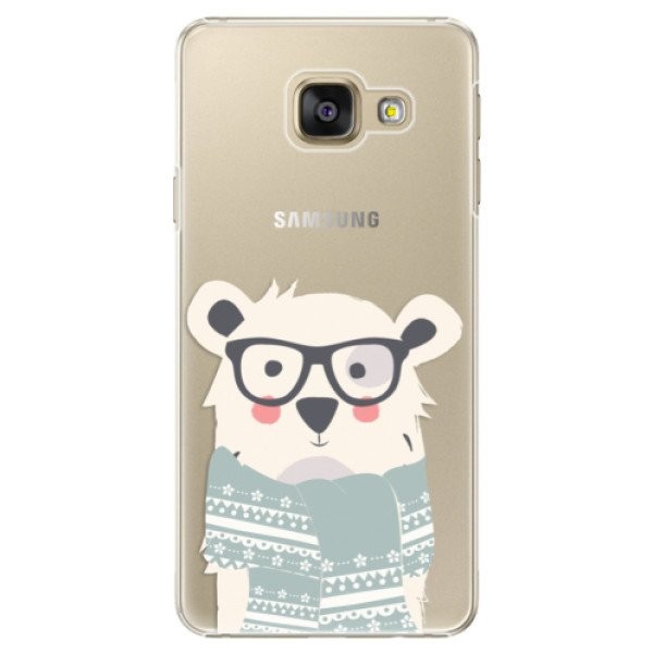 Plastové pouzdro iSaprio - Bear with Scarf - Samsung Galaxy A5 2016