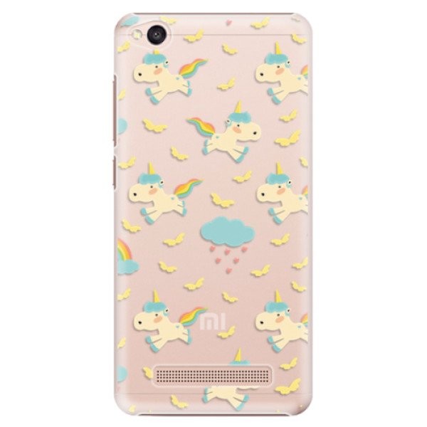 Plastové pouzdro iSaprio - Unicorn pattern 01 - Xiaomi Redmi 4A