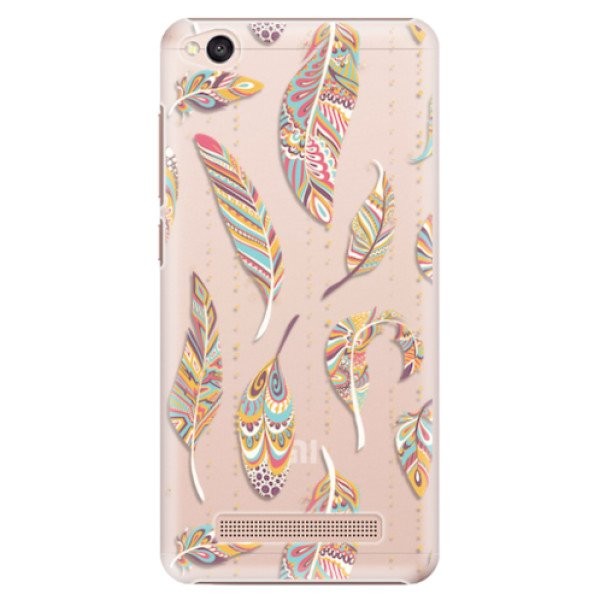 Plastové pouzdro iSaprio - Feather pattern 02 - Xiaomi Redmi 4A