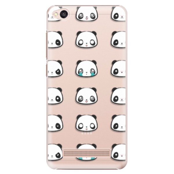 Plastové pouzdro iSaprio - Panda pattern 01 - Xiaomi Redmi 4A