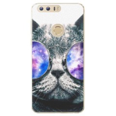 Plastové pouzdro iSaprio - Galaxy Cat - Huawei Honor 8